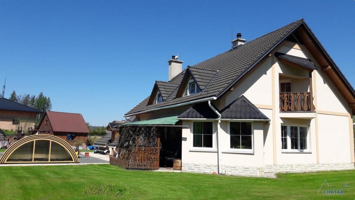 Vila V Jesenikach Bridlicna Bagian luar foto