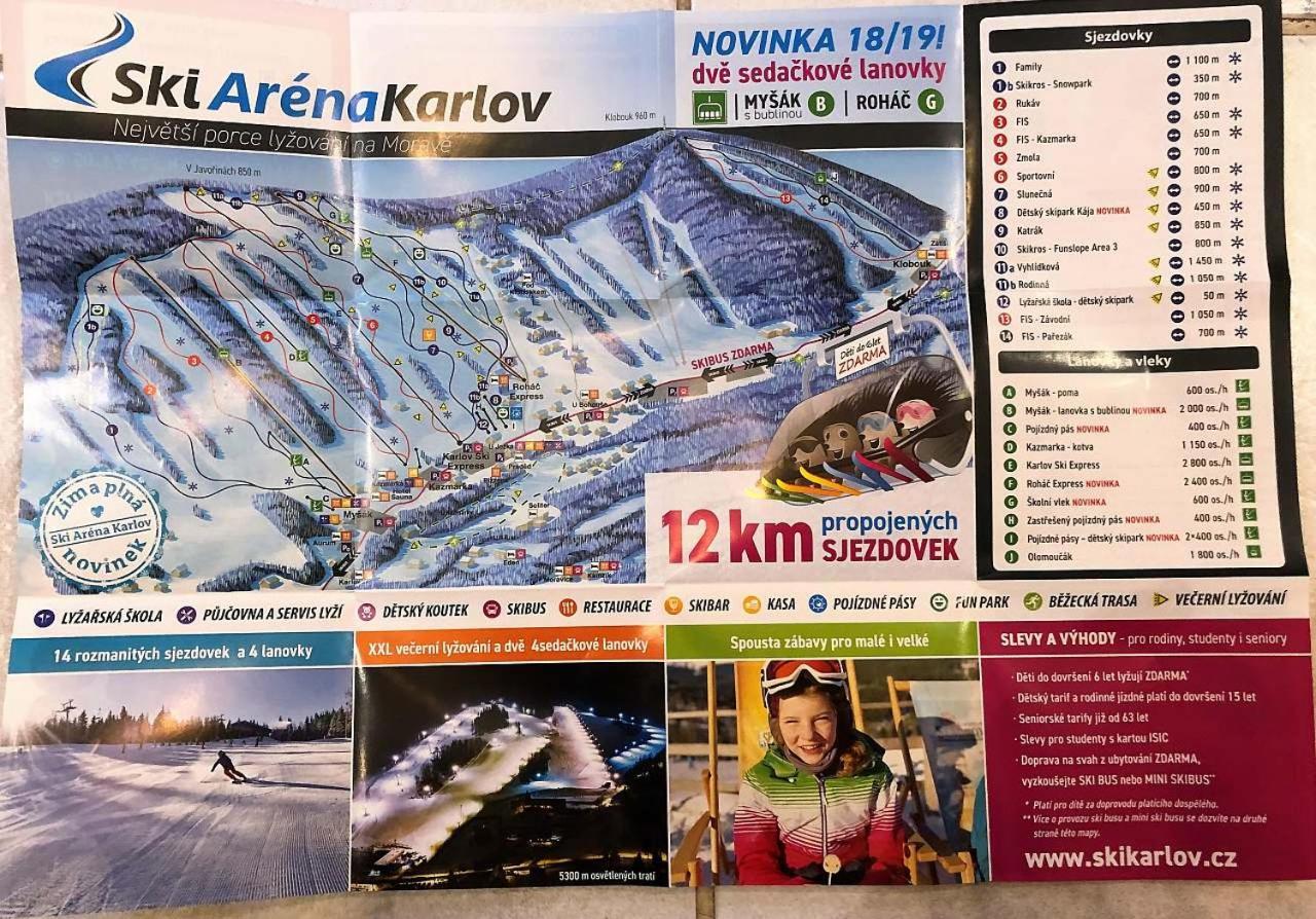 Vila V Jesenikach Bridlicna Bagian luar foto